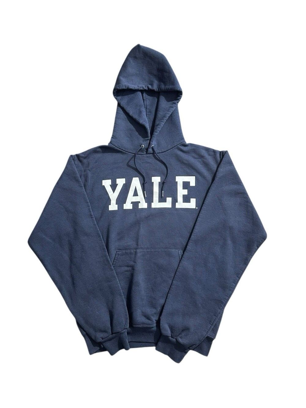 Vintage Champion Yale University Hoodie Sweatshirt Sz S Mexico See / Read Desc.
